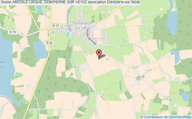 plan association Amicale Laique, Dompierre Sur Veyle Dompierre-sur-Veyle