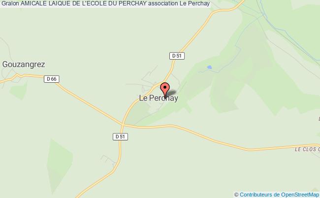plan association Amicale Laique De L'ecole Du Perchay Le    Perchay