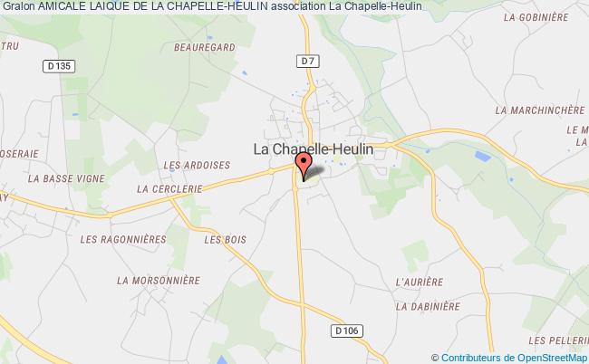 plan association Amicale Laique De La Chapelle-heulin La    Chapelle-Heulin