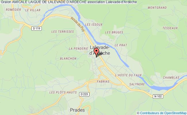 AMICALE LAIQUE DE LALEVADE D'ARDECHE
