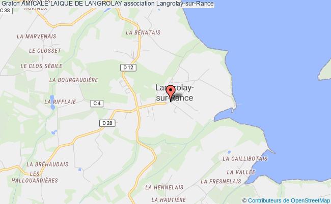 plan association Amicale Laique De Langrolay Langrolay-sur-Rance