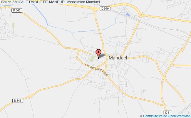 plan association Amicale Laique De Manduel Manduel