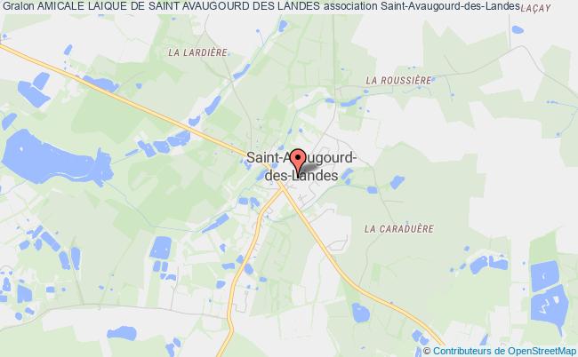 plan association Amicale Laique De Saint Avaugourd Des Landes Saint-Avaugourd-des-Landes