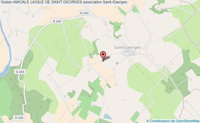 plan association Amicale Laique De Saint Georges Saint-Georges