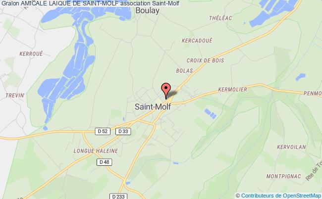 plan association Amicale Laique De Saint-molf Saint-Molf