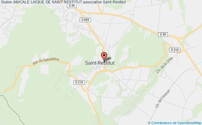 AMICALE LAIQUE DE SAINT RESTITUT