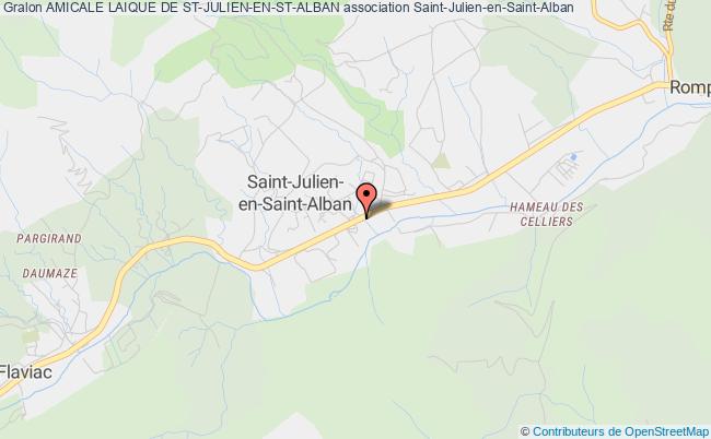 AMICALE LAIQUE DE ST-JULIEN-EN-ST-ALBAN