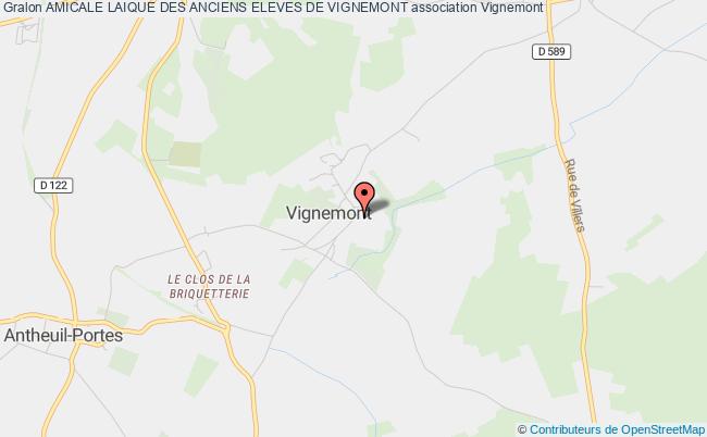plan association Amicale Laique Des Anciens Eleves De Vignemont Vignemont
