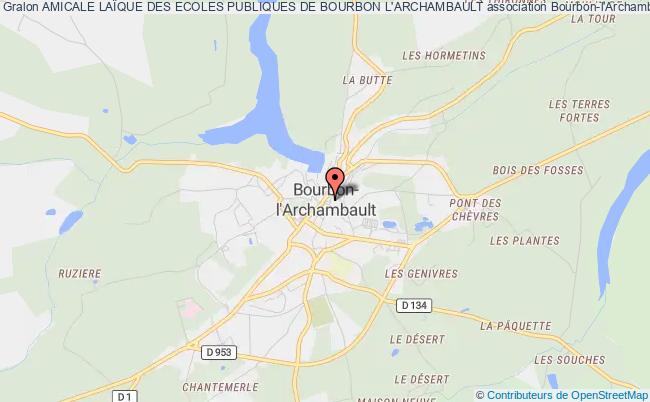 AMICALE LAÏQUE DES ECOLES PUBLIQUES DE BOURBON L'ARCHAMBAULT