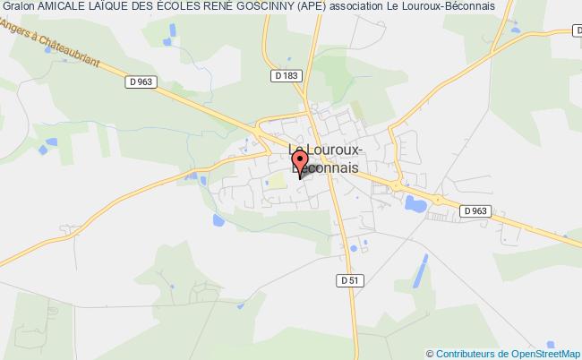 plan association Amicale LaÏque Des Écoles RenÉ Goscinny (ape) Val d'Erdre-Auxence