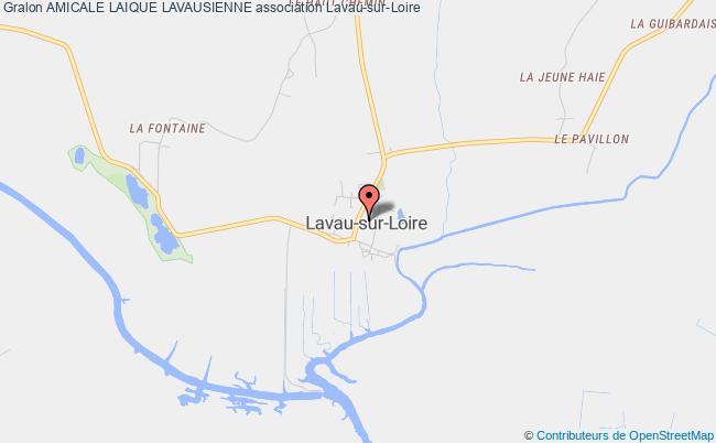 plan association Amicale Laique Lavausienne Lavau-sur-Loire