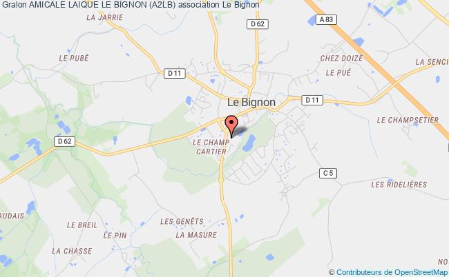plan association Amicale Laique Le Bignon (a2lb) Le    Bignon