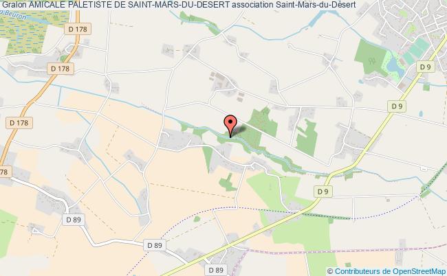 plan association Amicale Paletiste De Saint-mars-du-desert Saint-Mars-du-Désert