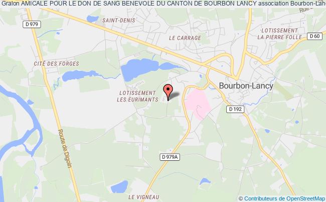 AMICALE POUR LE DON DE SANG BENEVOLE DU CANTON DE BOURBON LANCY