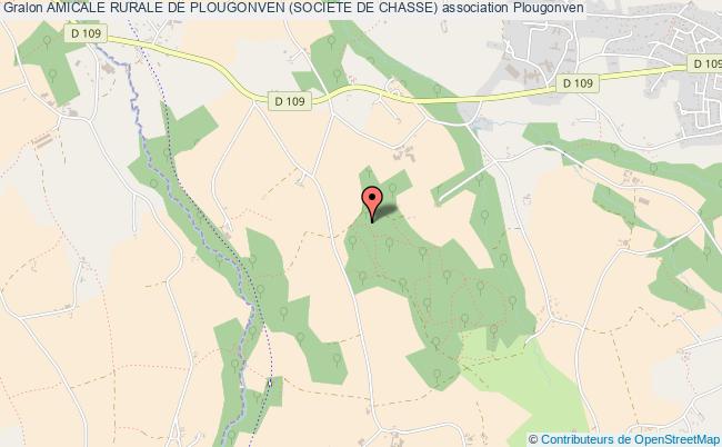 plan association Amicale Rurale De Plougonven (societe De Chasse) Plougonven
