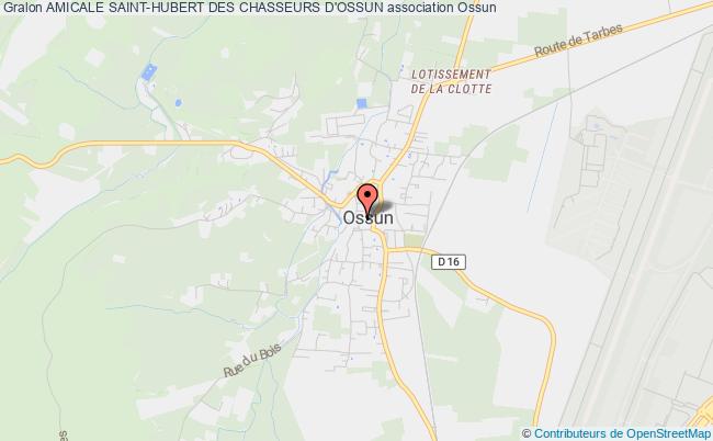 plan association Amicale Saint-hubert Des Chasseurs D'ossun Ossun