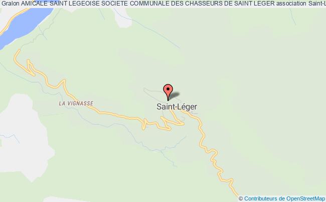 plan association Amicale Saint Legeoise Societe Communale Des Chasseurs De Saint Leger Saint-Léger