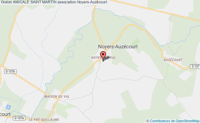 plan association Amicale Saint Martin Noyers-Auzécourt