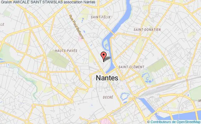 plan association Amicale Saint Stanislas Nantes