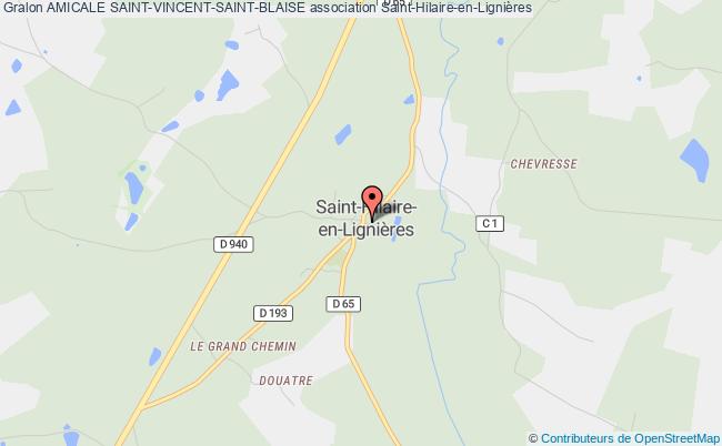 plan association Amicale Saint-vincent-saint-blaise Saint-Hilaire-en-Lignières