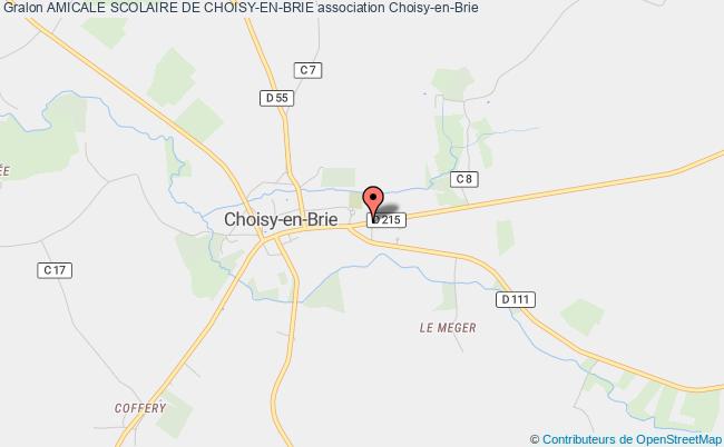 plan association Amicale Scolaire De Choisy-en-brie Choisy-en-Brie