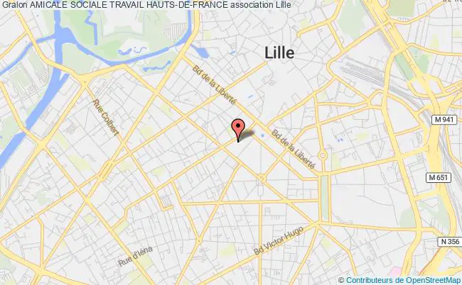 plan association Amicale Sociale Travail Hauts-de-france Lille Cedex