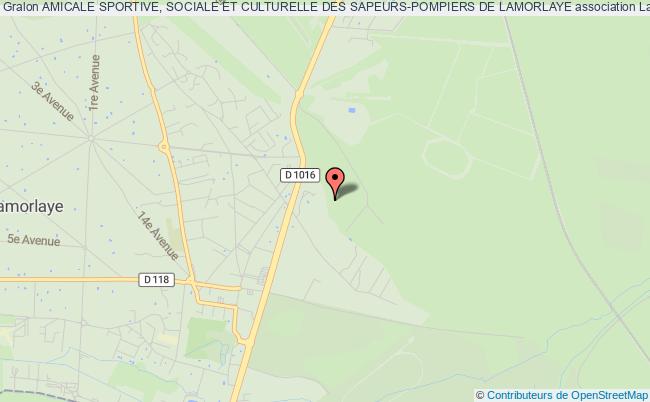 plan association Amicale Sportive, Sociale Et Culturelle Des Sapeurs-pompiers De Lamorlaye Lamorlaye