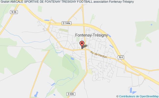 plan association Amicale Sportive De Fontenay Tresigny Football Fontenay-Trésigny