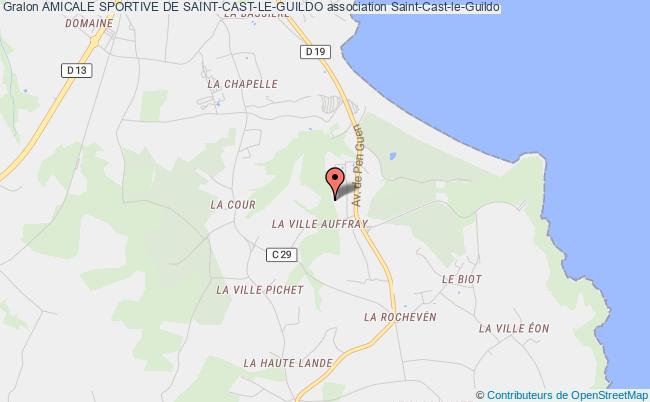 plan association Amicale Sportive De Saint-cast-le-guildo Saint-Cast-le-Guildo