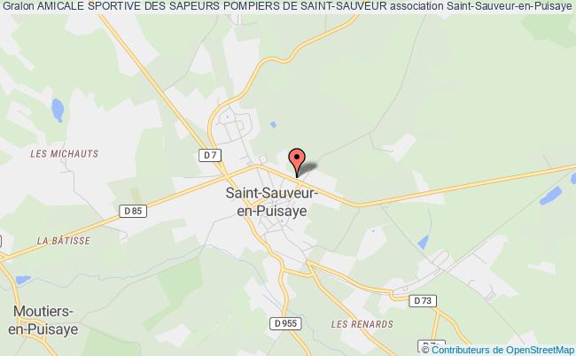 plan association Amicale Sportive Des Sapeurs Pompiers De Saint-sauveur Saint-Sauveur-en-Puisaye