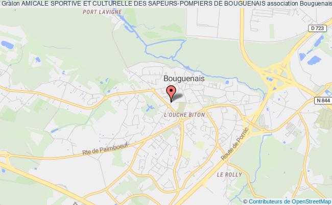 plan association Amicale Sportive Et Culturelle Des Sapeurs-pompiers De Bouguenais Bouguenais