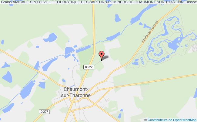 plan association Amicale Sportive Et Touristique Des Sapeurs-pompiers De Chaumont Sur Tharonne Chaumont-sur-Tharonne