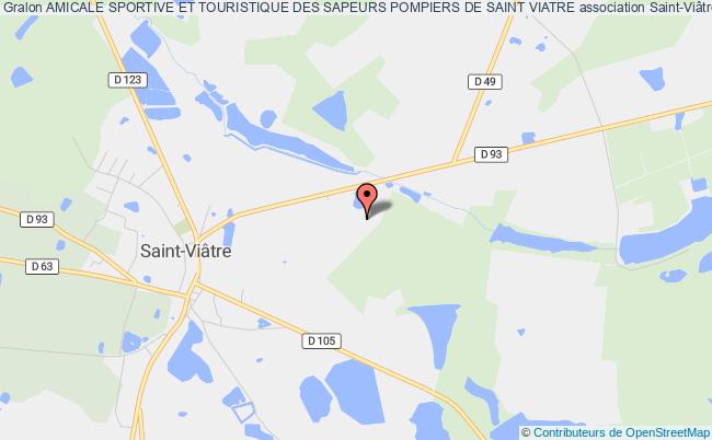 plan association Amicale Sportive Et Touristique Des Sapeurs Pompiers De Saint Viatre Saint-Viâtre