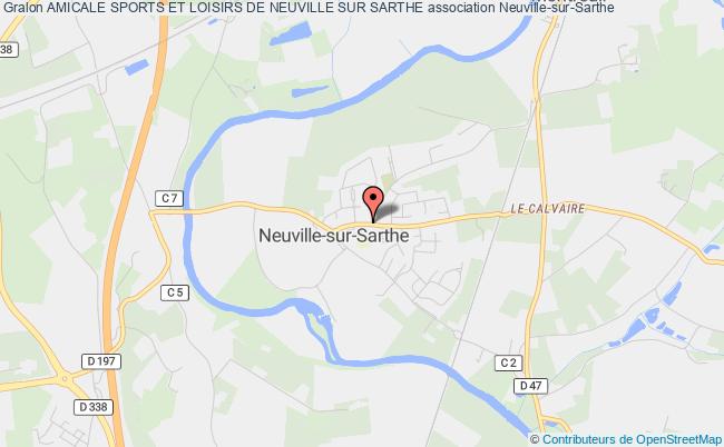 plan association Amicale Sports Et Loisirs De Neuville Sur Sarthe Neuville-sur-Sarthe