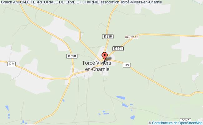 plan association Amicale Territoriale De Erve Et Charnie Torcé-Viviers-en-Charnie