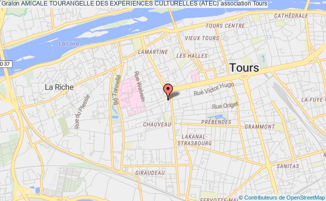 plan association Amicale Tourangelle Des ExpÉriences Culturelles (atec) Tours