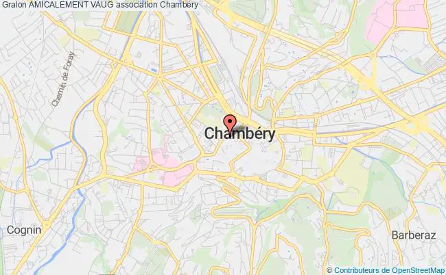 plan association Amicalement Vaug Chambéry