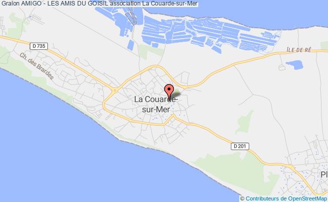plan association Amigo - Les Amis Du Goisil La Couarde-sur-Mer