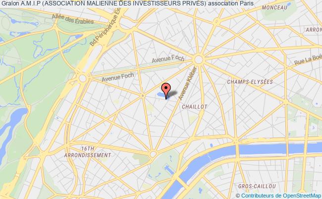 plan association A.m.i.p (association Malienne Des Investisseurs PrivÉs) Paris