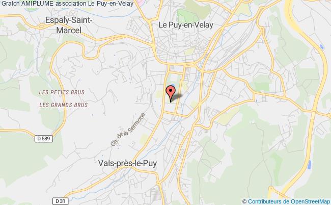 plan association Amiplume Le Puy-en-Velay