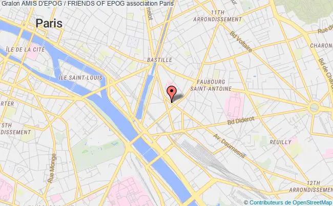 plan association Amis D'epog / Friends Of Epog Paris