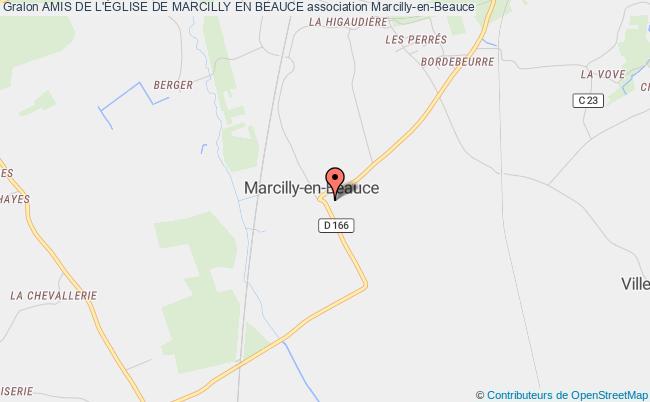 plan association Amis De L'Église De Marcilly En Beauce Marcilly-en-Beauce