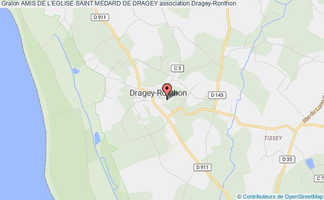 plan association Amis De L'eglise Saint MÉdard De Dragey Dragey-Ronthon