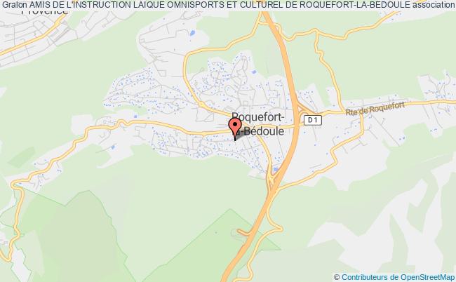 AMIS DE L'INSTRUCTION LAIQUE OMNISPORTS ET CULTUREL DE ROQUEFORT-LA-BEDOULE
