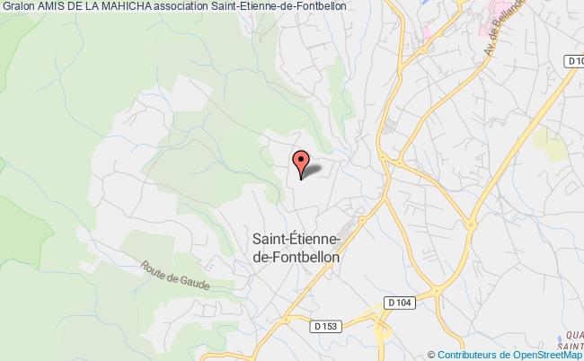plan association Amis De La Mahicha Saint-Étienne-de-Fontbellon