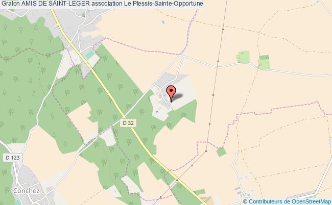 plan association Amis De Saint-lÉger Plessis-Sainte-Opportune