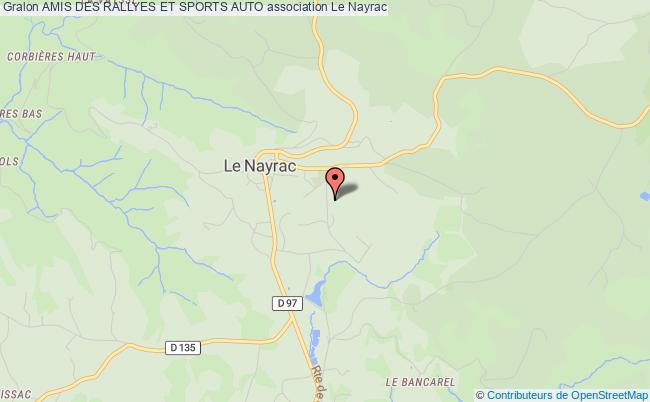 plan association Amis Des Rallyes Et Sports Auto Le Nayrac