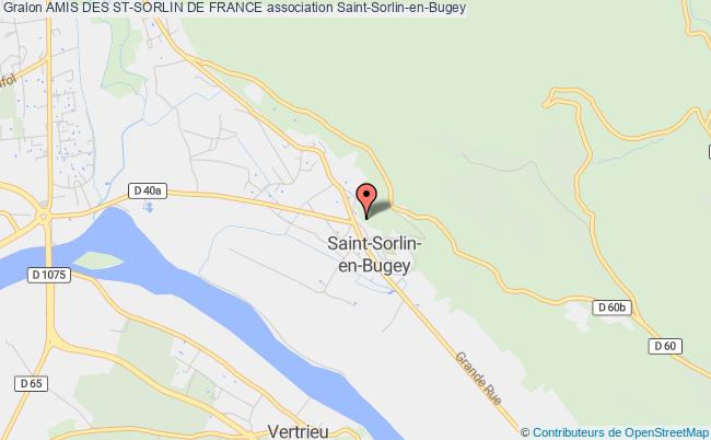 plan association Amis Des St-sorlin De France Saint-Sorlin-en-Bugey