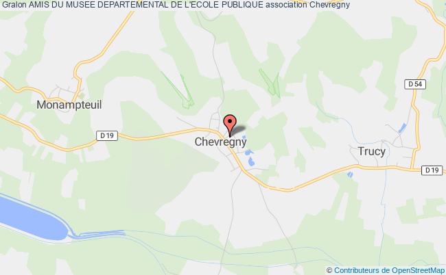 plan association Amis Du Musee Departemental De L'ecole Publique Chevregny