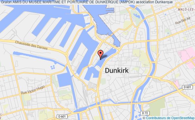 plan association Amis Du Musee Maritime Et Portuaire De Dunkerque (ampdk) Dunkerque